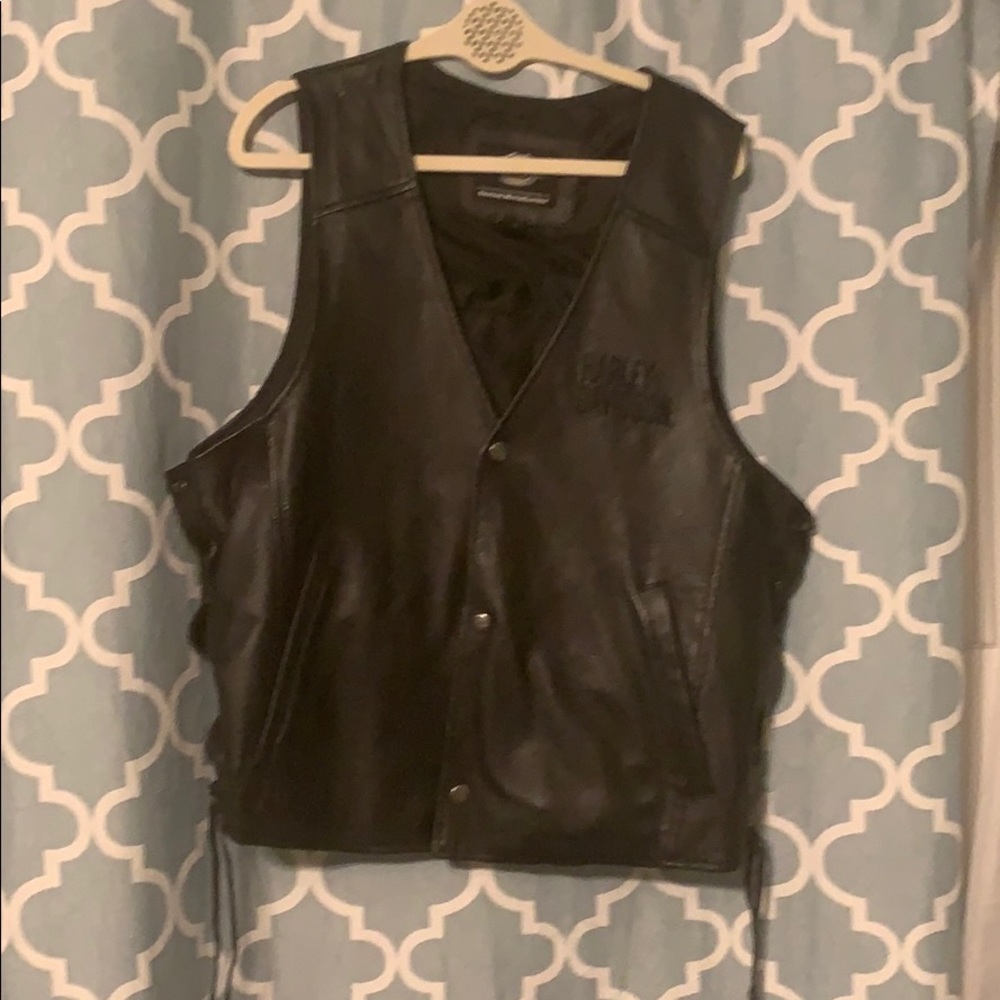 Black Harley-Davidson Vest